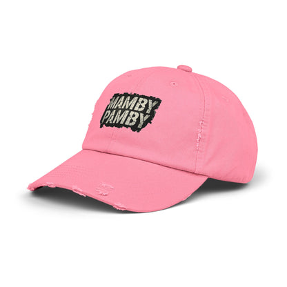 Mamby Pamby Distressed Hat