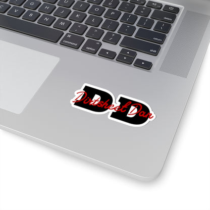 DirtSheet Dan DD Logo Kiss-Cut Sticker — Decal/Coach and Bro