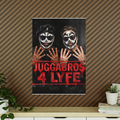 Juggabros 4 Lyfe Photopaper Poster — Coach and Bro