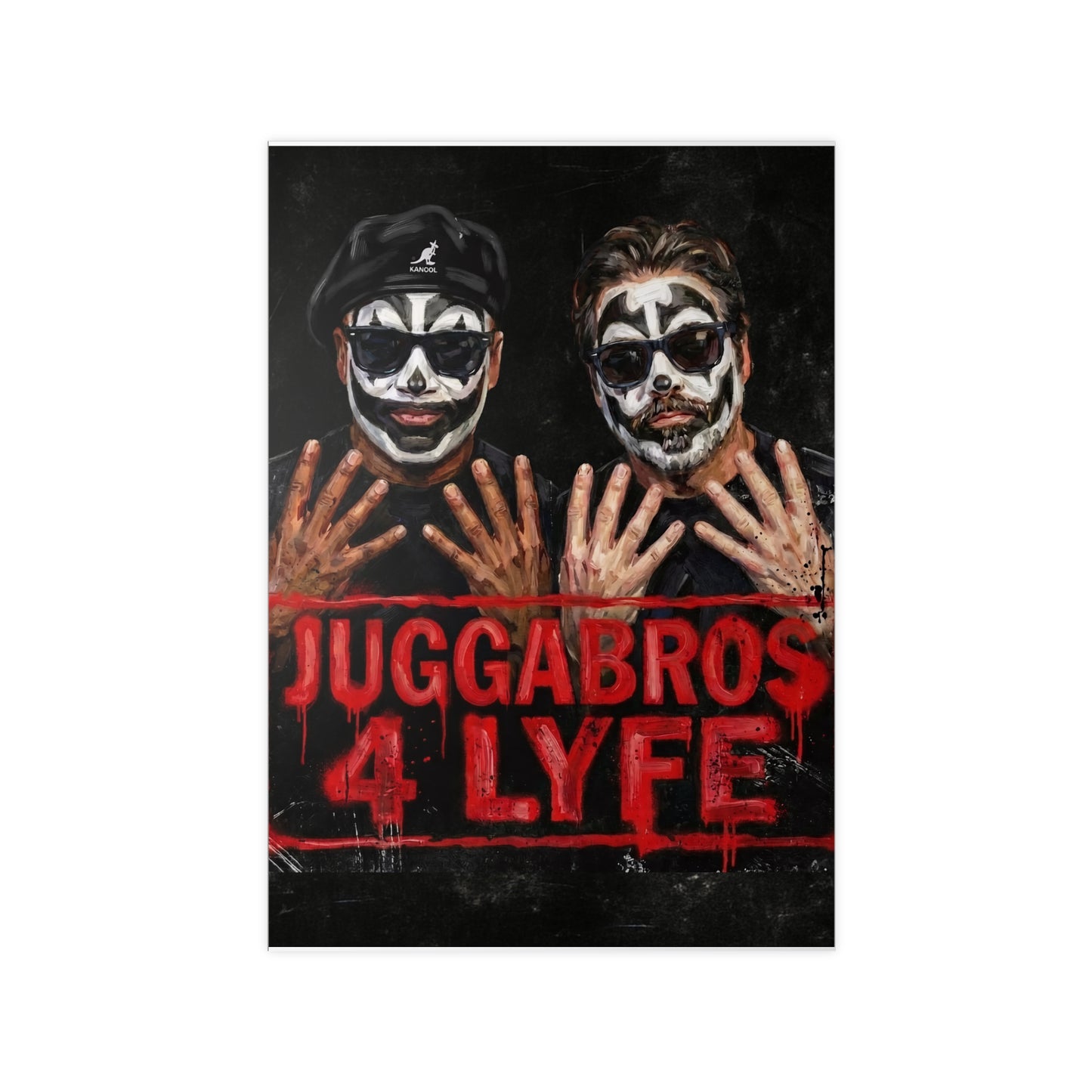 Juggabros 4 Lyfe Photopaper Poster — Coach and Bro