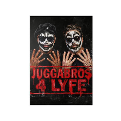 Juggabros 4 Lyfe Photopaper Poster — Coach and Bro