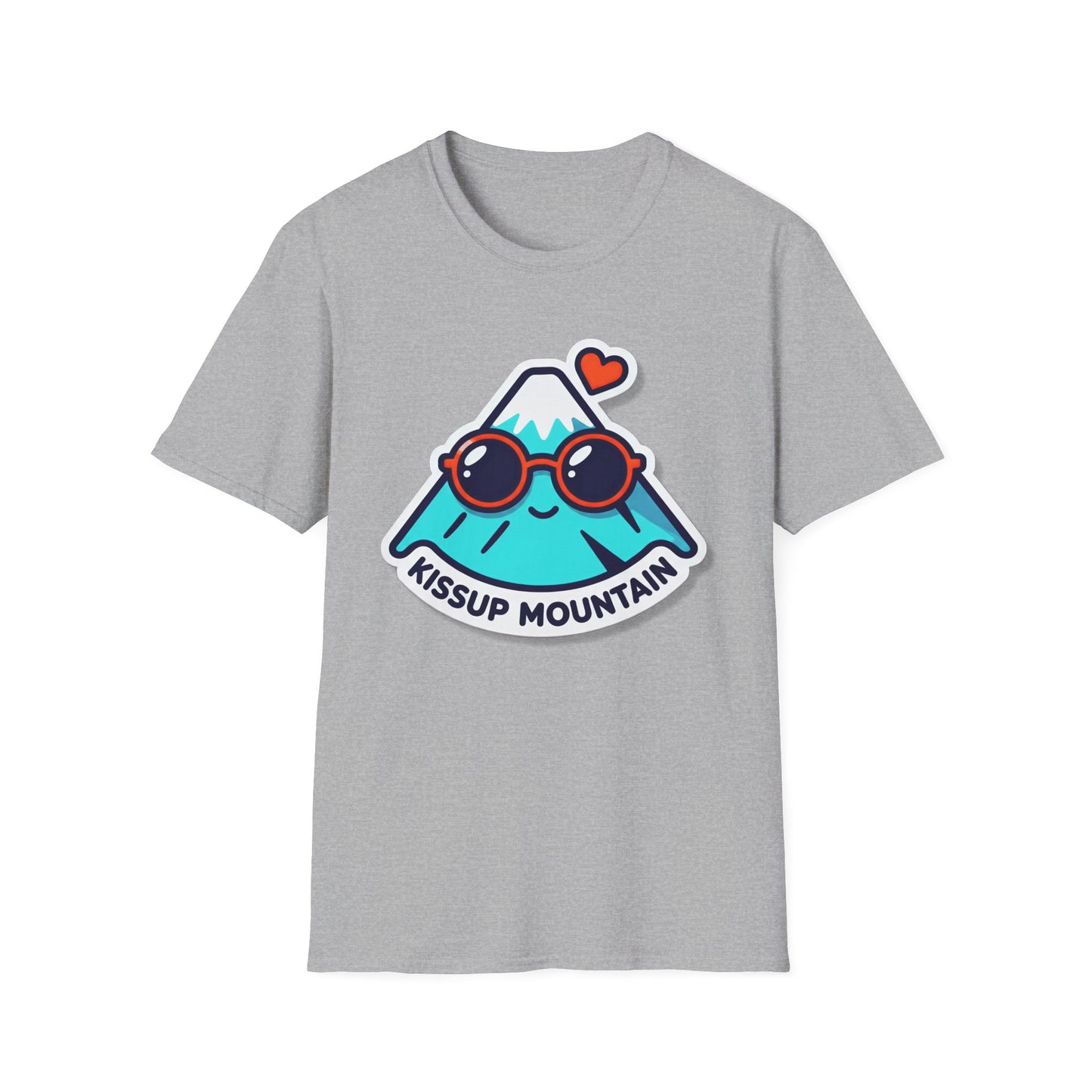 Kawaii 'Kissup Mountain' Cute Mountain Graphic Tee | Coach and Company 2026