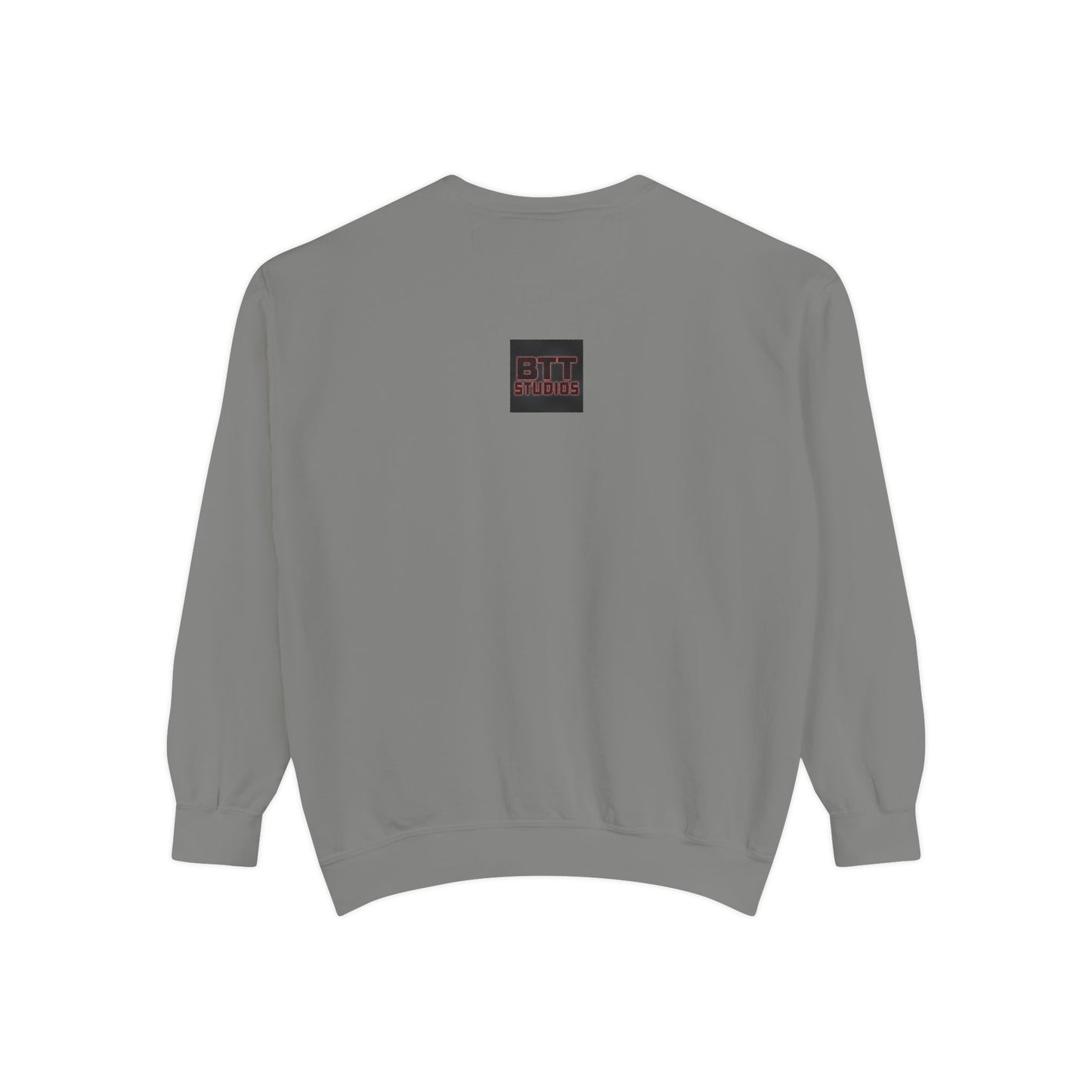 Chic Unisex Garment-Dyed Sweatshirt, Cozy Fall Fashion, Gift for Him/Her, Customizable Apparel, College Spirit Wear, Casual Streetwear