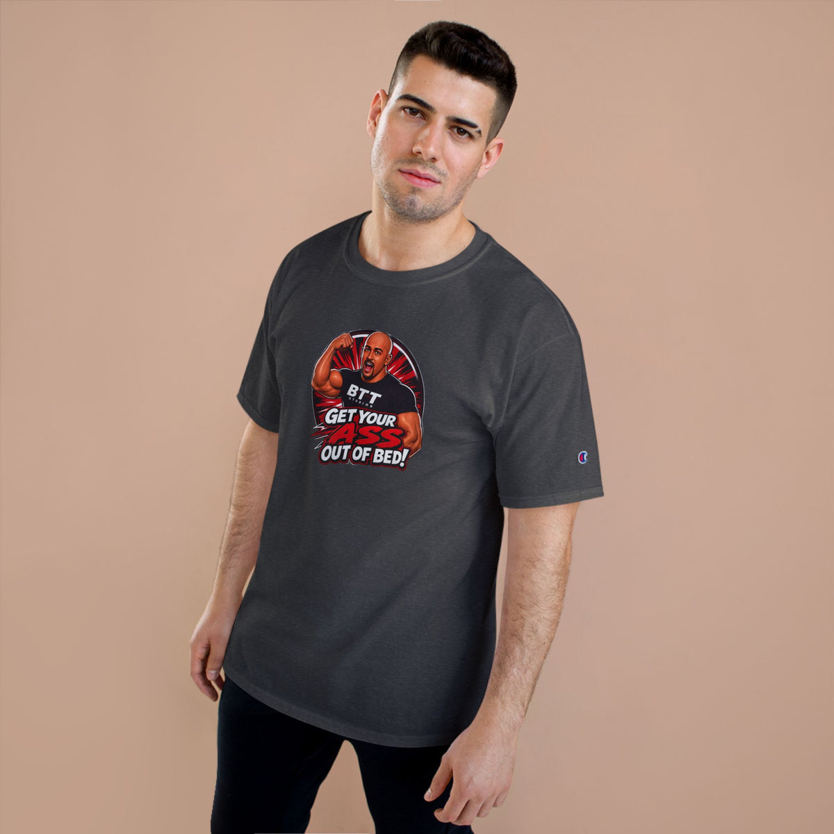 Get Your Ass Out Of Bed T-Shirt — Coach and Company/BTT Studios