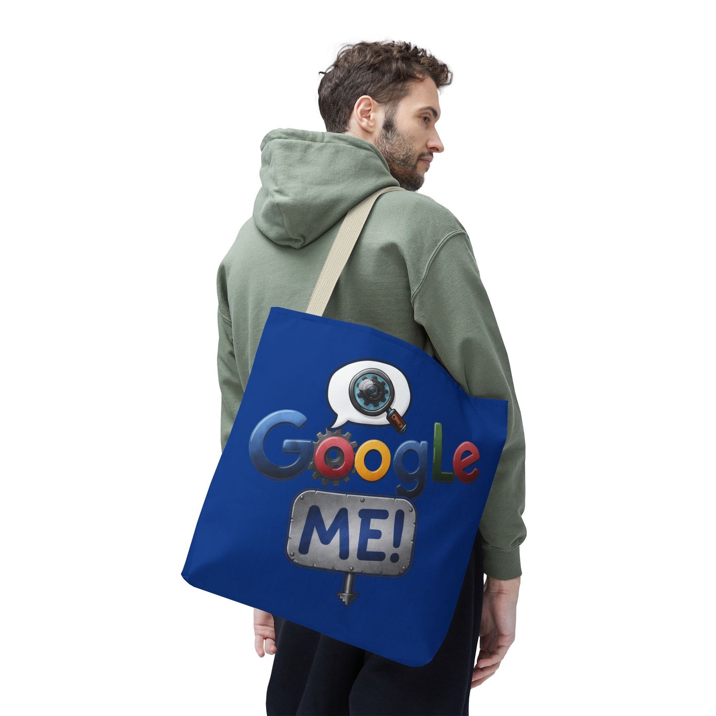 Google Me! Tote Bag (Blue)