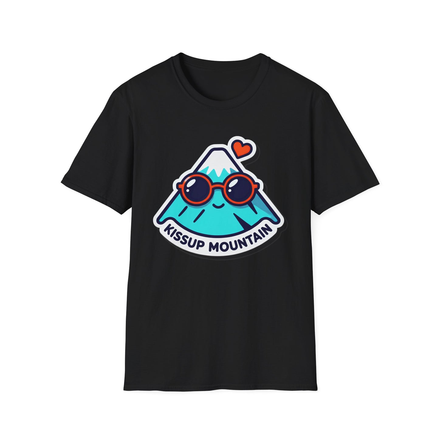 Kawaii 'Kissup Mountain' Cute Mountain Graphic Tee | Coach and Company 2026