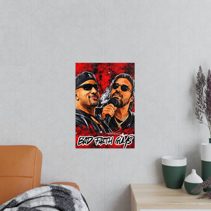 Photopaper Poster - "Bad Faith Guys" /Coach and Bro
