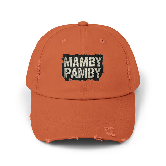 Mamby Pamby Distressed Hat