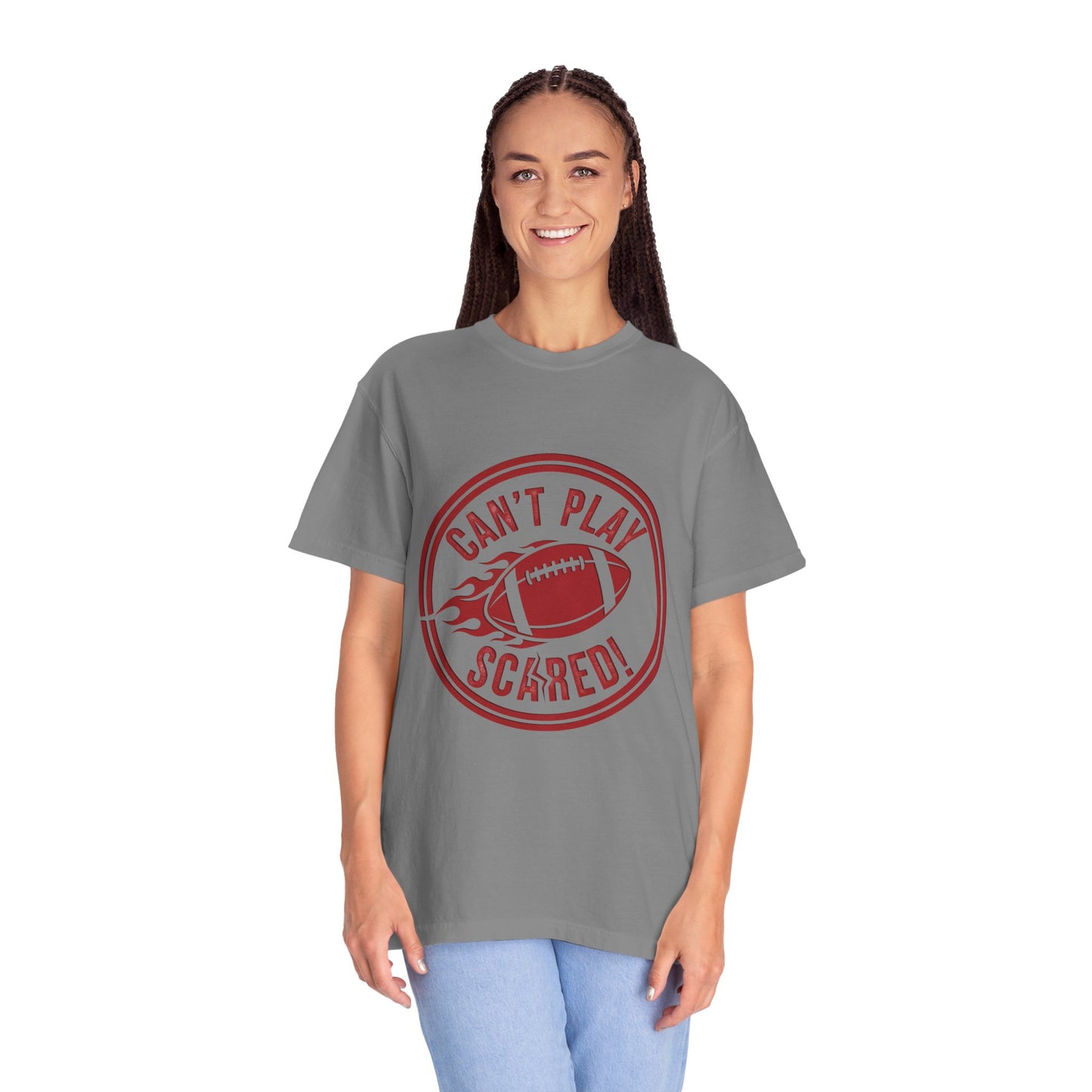Can't Play Scared Tee (Mult Colors)