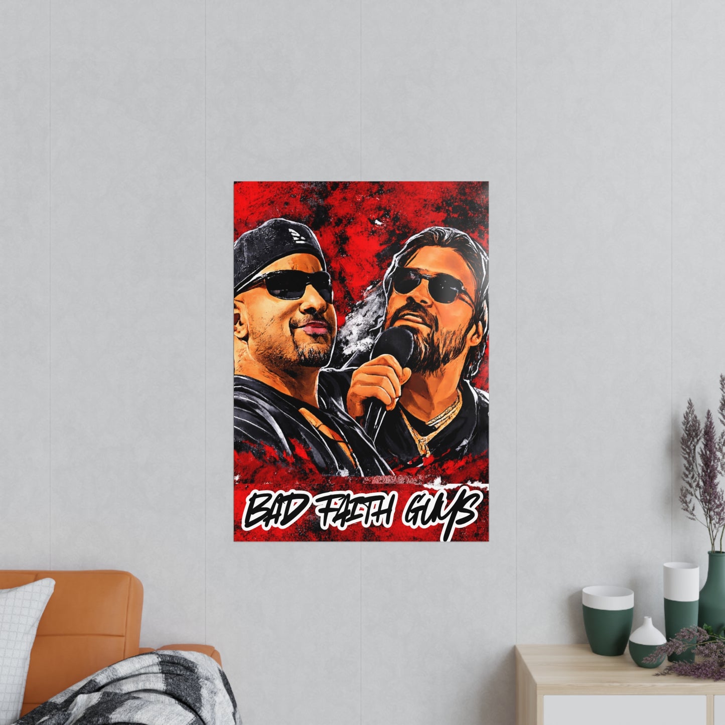 Photopaper Poster - "Bad Faith Guys" /Coach and Bro