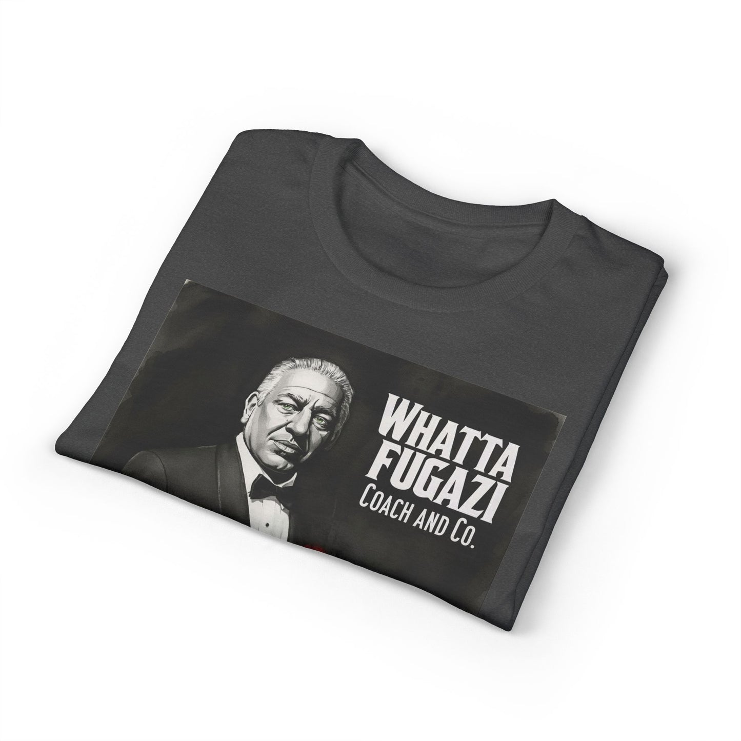 Whatta Fugazi T-Shirt — Vintage Mobster Portrait Tee