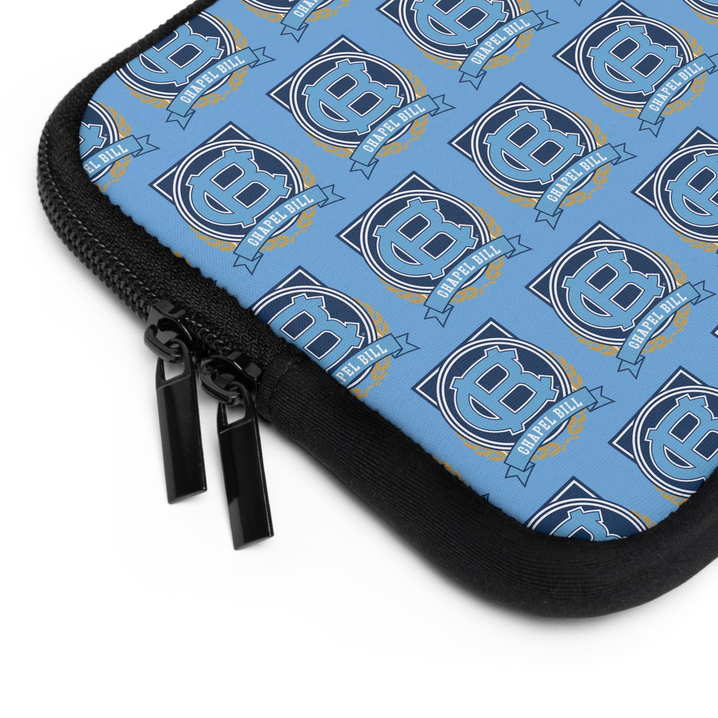 Chapel Bill Logo Print Laptop Sleeve