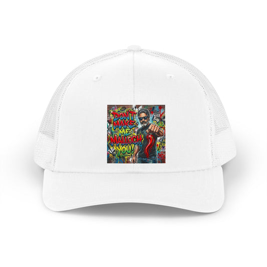 'Don't Make Me Watch You' Design Retro Trucker Hat — Coach and Bro