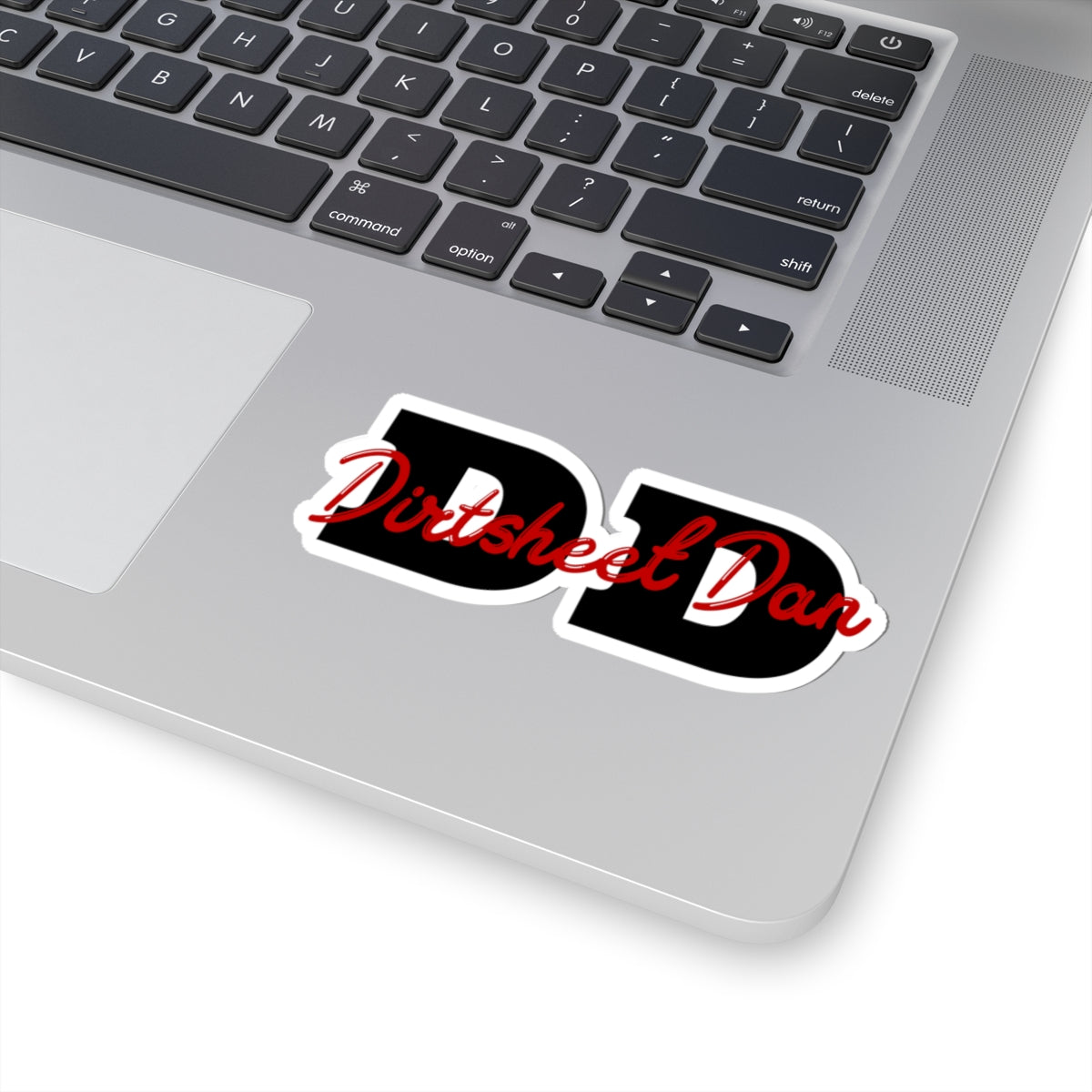 DirtSheet Dan DD Logo Kiss-Cut Sticker — Decal/Coach and Bro