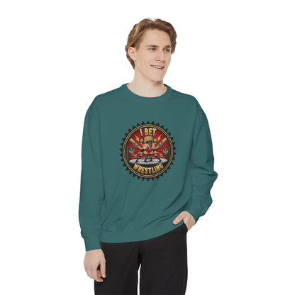 I Bet Wrestling Ring Crewneck