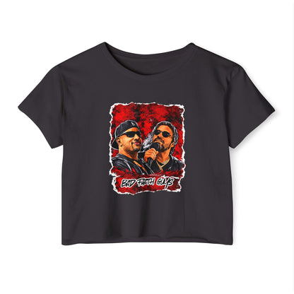 Bad Faith Guys- Crop Top-Coach and Bro