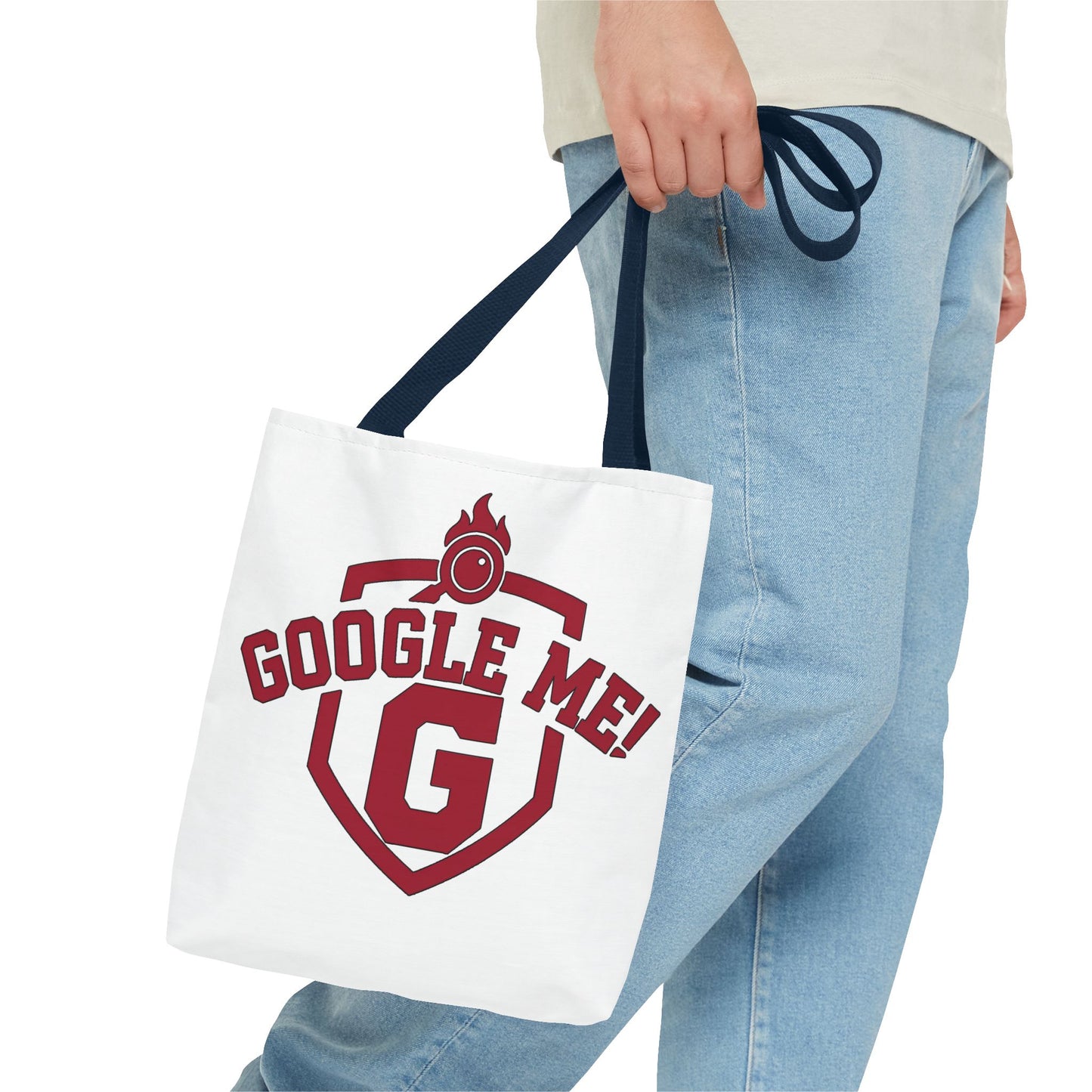 Google Me! Shield Tote Bag