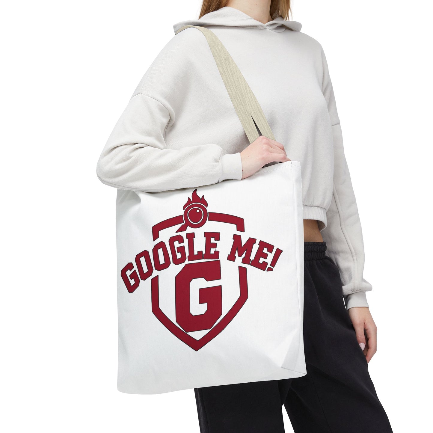 Google Me! Shield Tote Bag