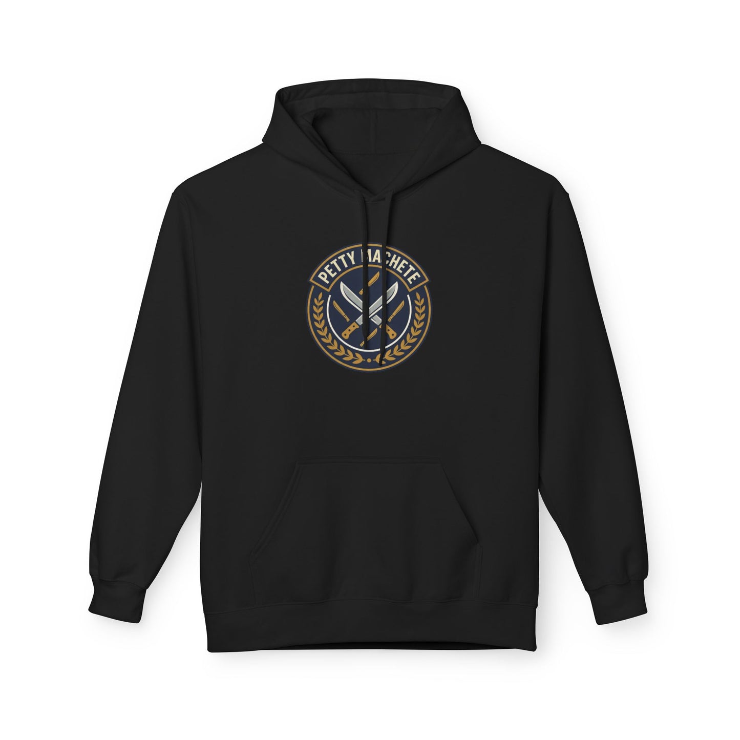 Petty Machete emblem Hoodie — Logo Pullover/Coach and Company