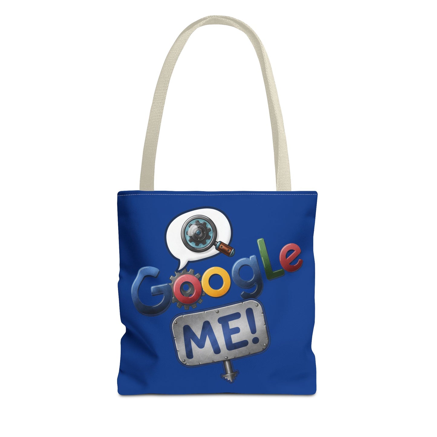 Google Me! Tote Bag (Blue)