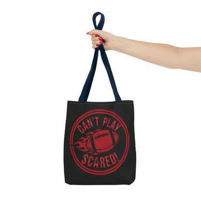 Can't Play Scared Tote Bag (Black)