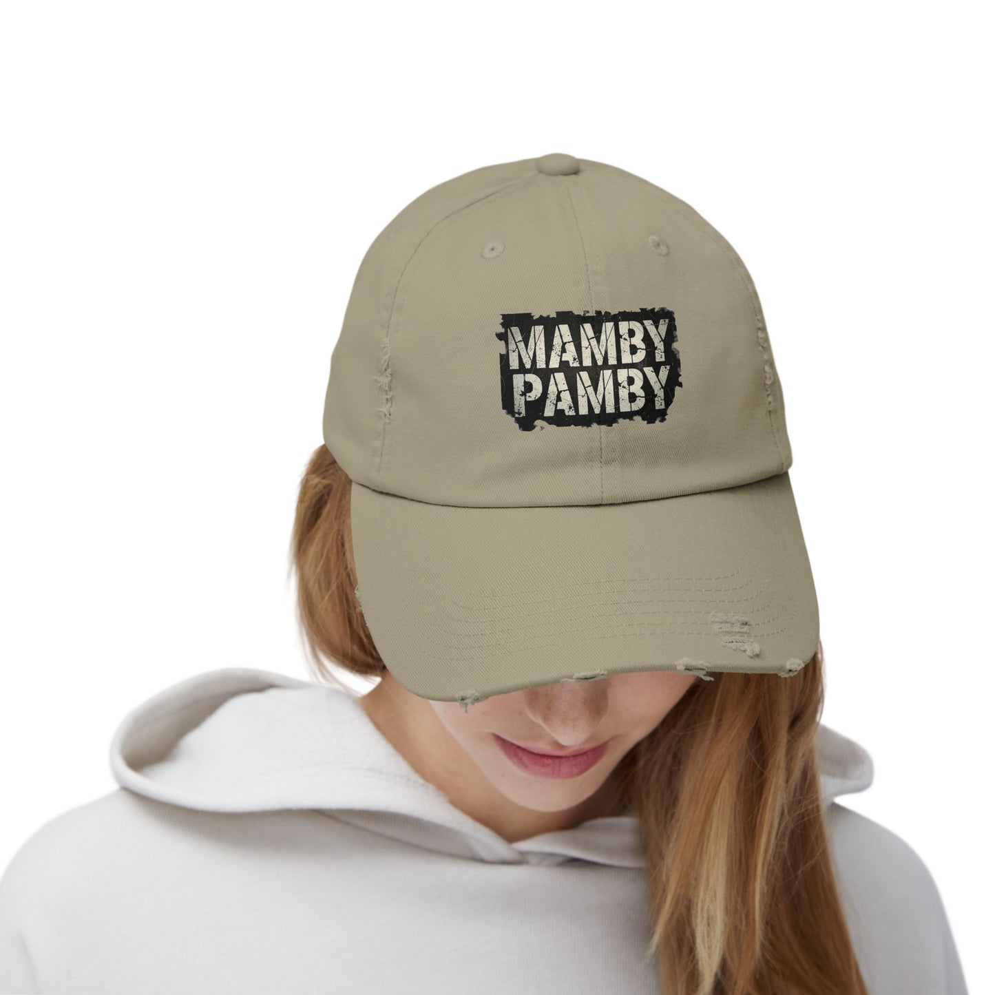 Mamby Pamby Distressed Hat