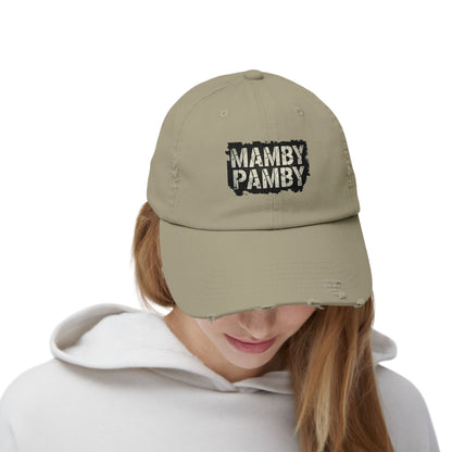 Mamby Pamby Distressed Hat