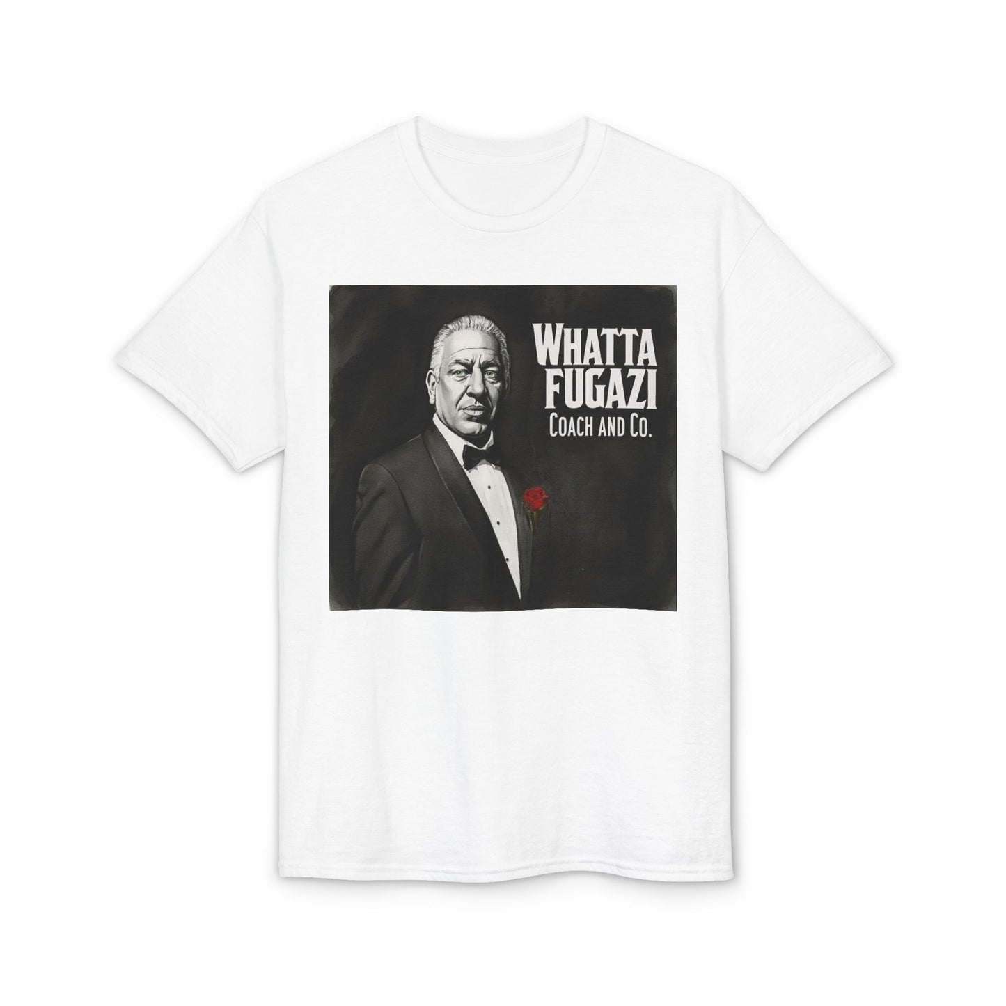 Whatta Fugazi T-Shirt — Vintage Mobster Portrait Tee