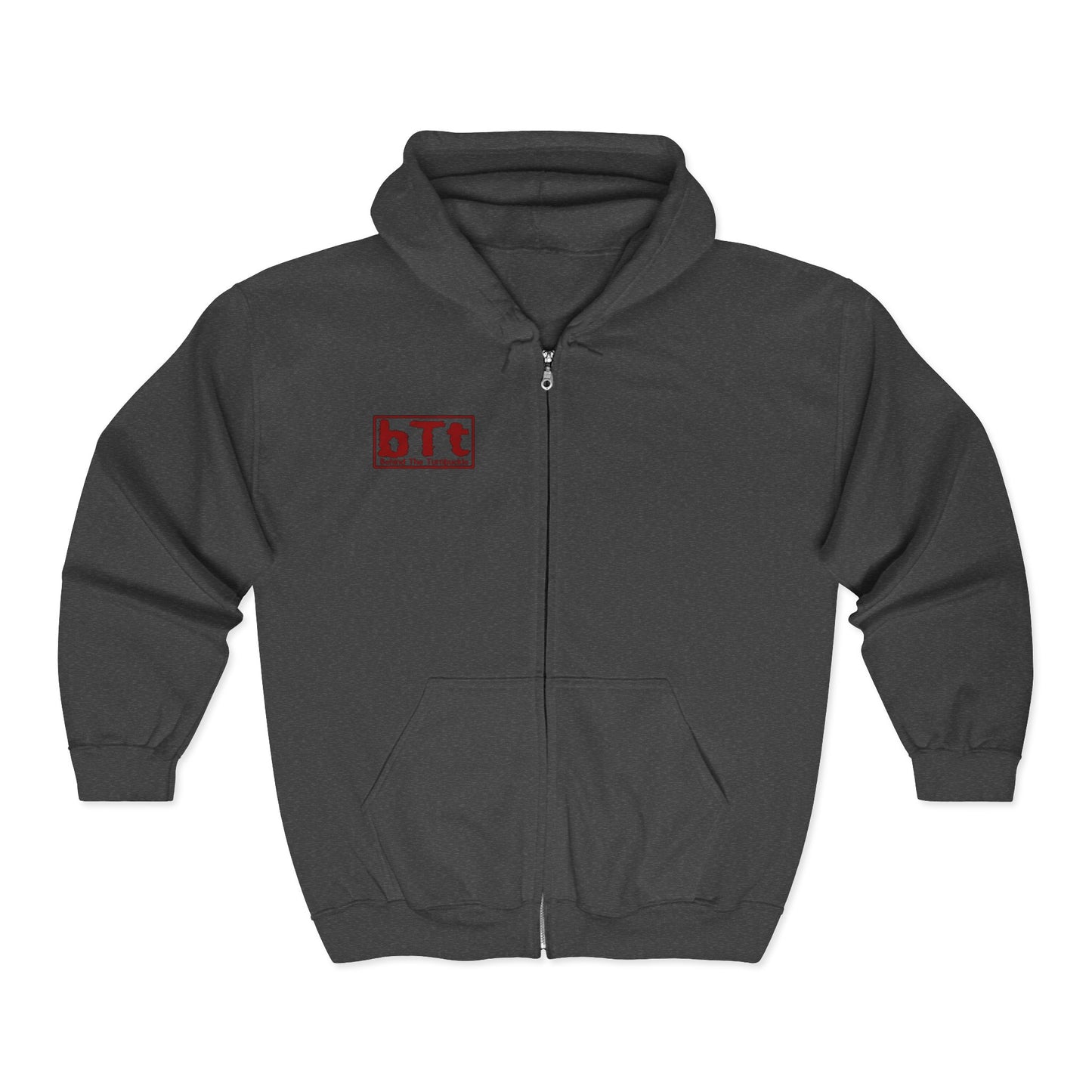 bTb Zip Hoodie - Black/White