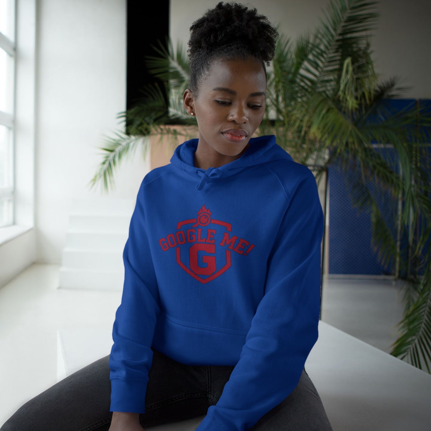 Google Me! Shield Hoodie