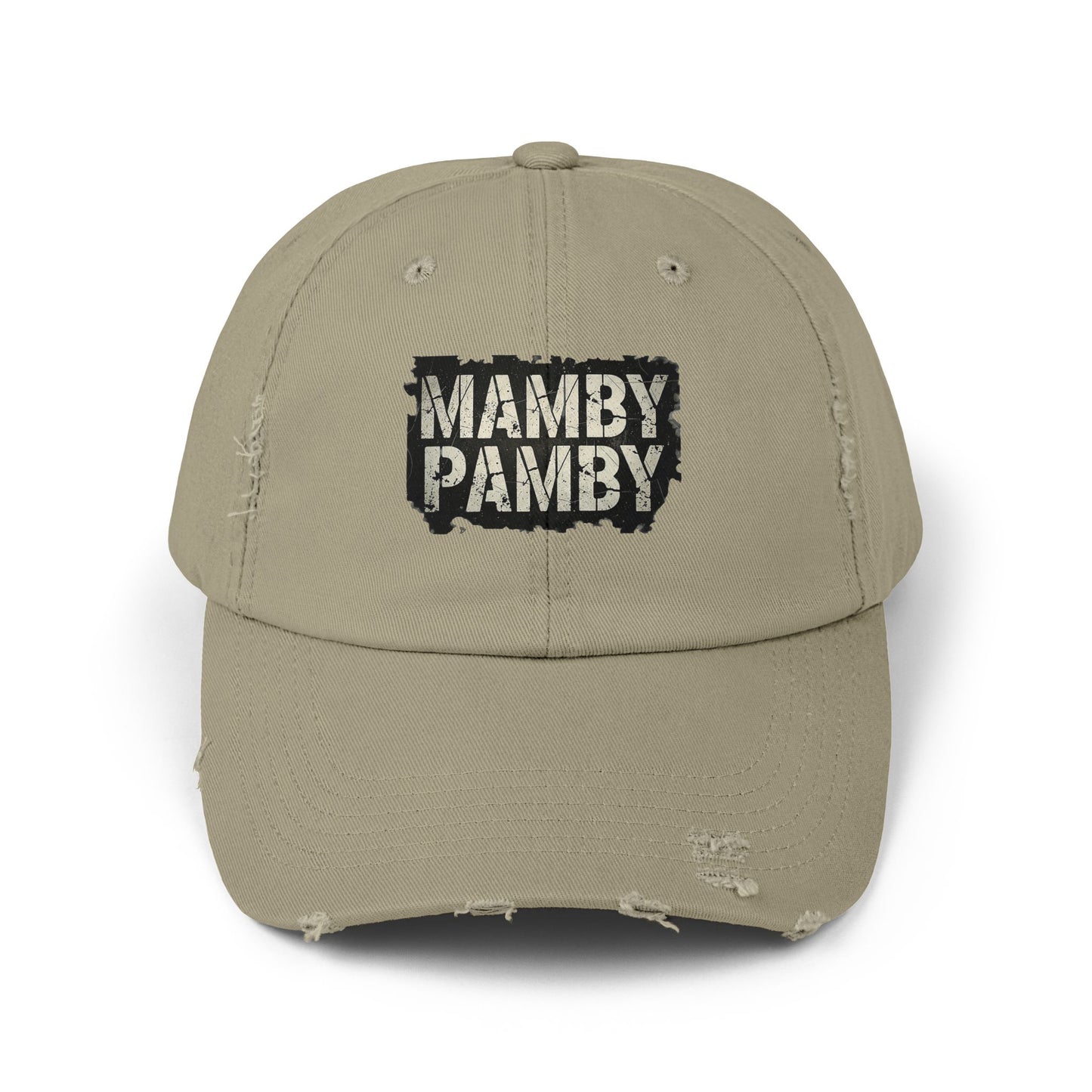 Mamby Pamby Distressed Hat