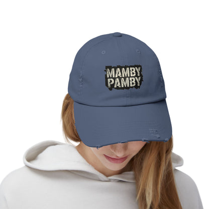 Mamby Pamby Distressed Hat