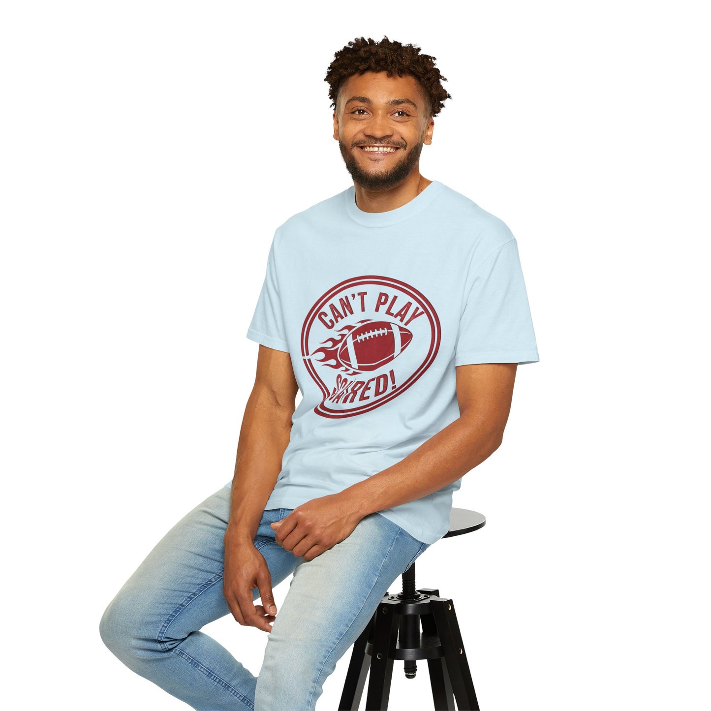 Can't Play Scared Tee (Mult Colors)