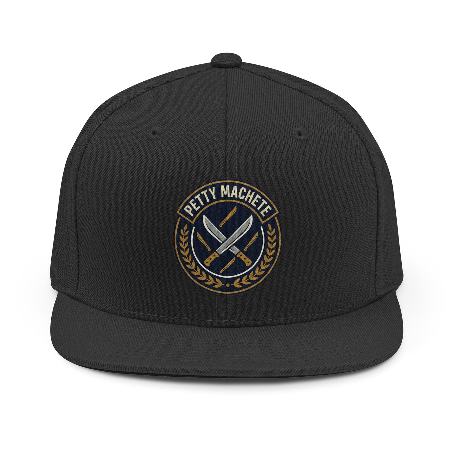 Snapback Hat — 'Petty Machete' Embroidered Patch Cap/Coach and Company