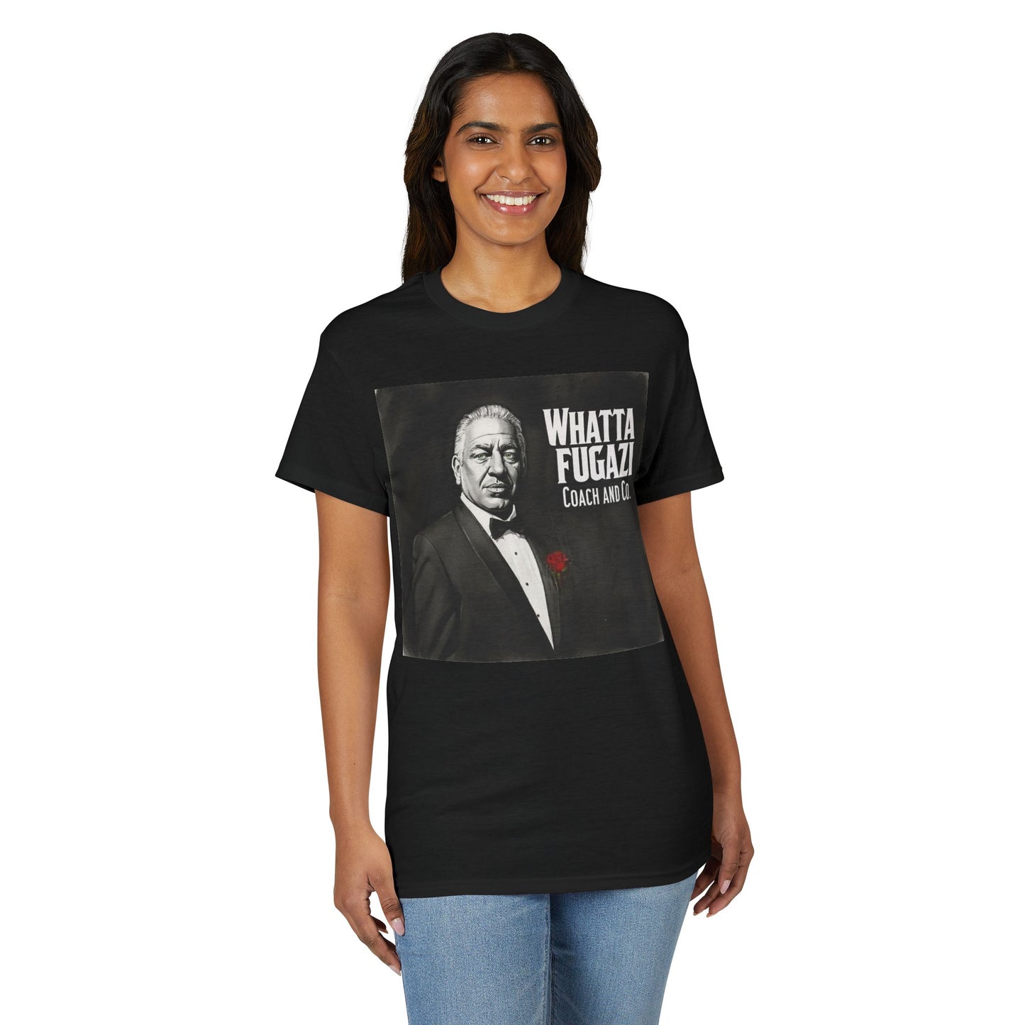 Whatta Fugazi T-Shirt — Vintage Mobster Portrait Tee