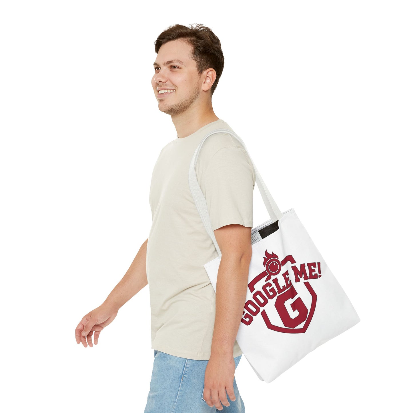 Google Me! Shield Tote Bag