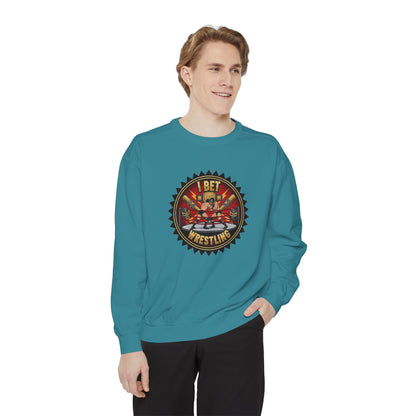 I Bet Wrestling Ring Crewneck
